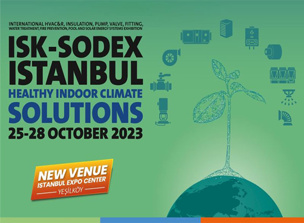 Vous êtes les bienvenus sur notre stand lors du salon ISK-SODEX ISTANBUL !